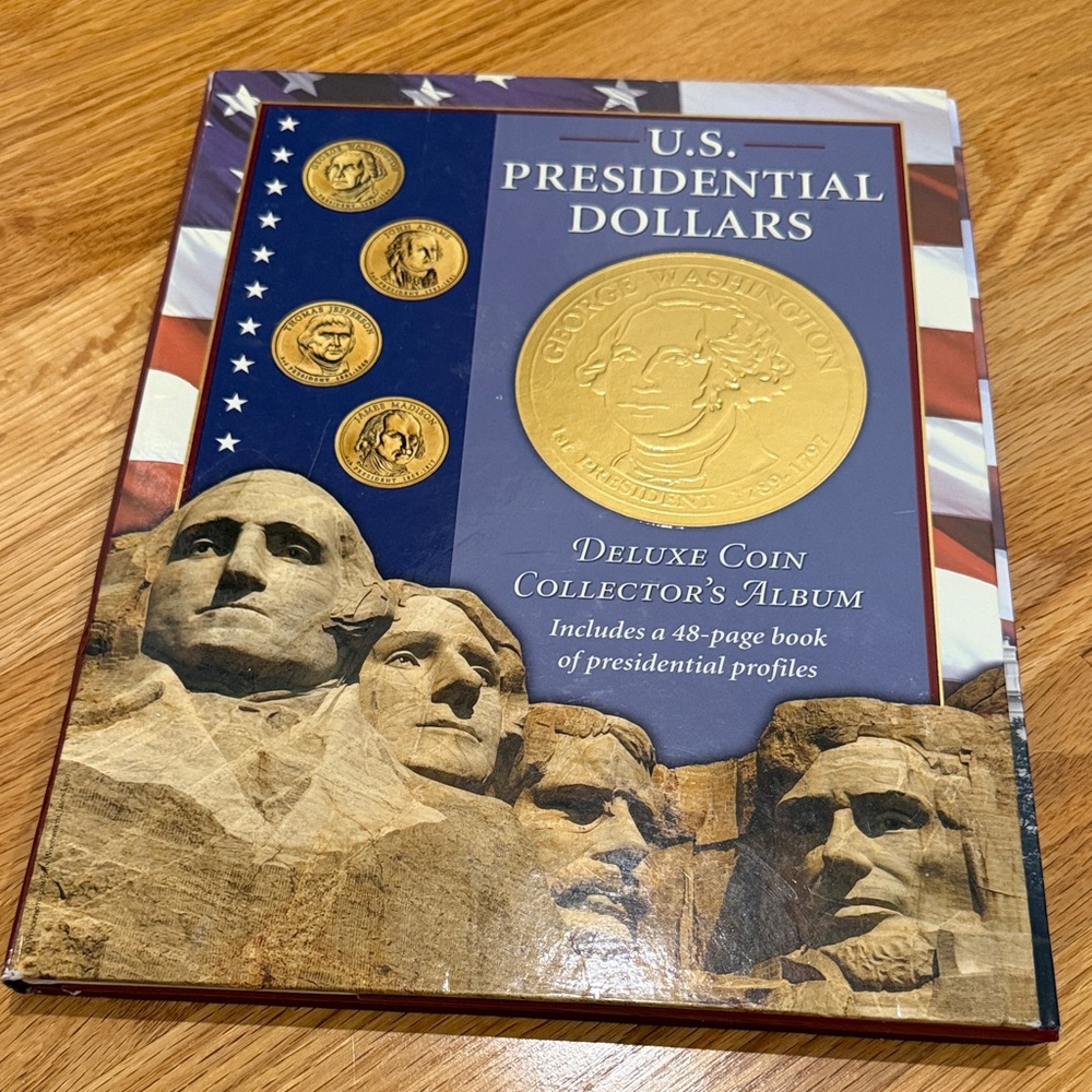 U.S. Presidential Dollars Deluxe Coin Collector's Album